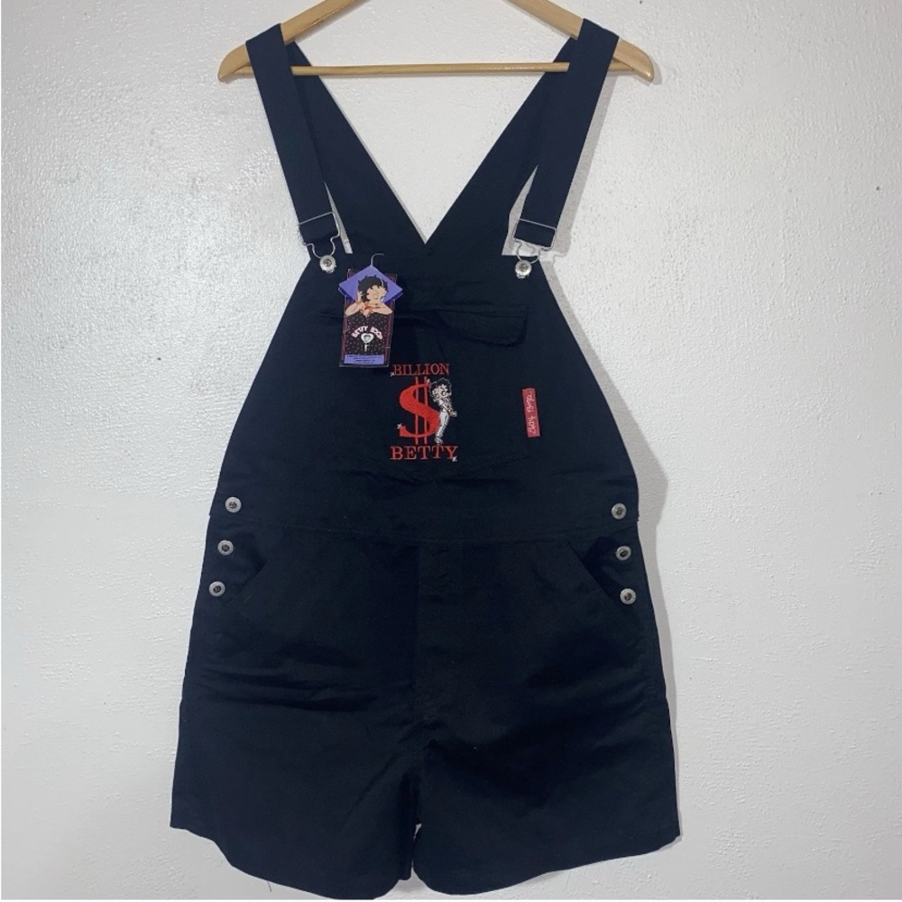 New With Tags Vintage —Billion Dollar Betty Boop Overalls — 2002 size XL